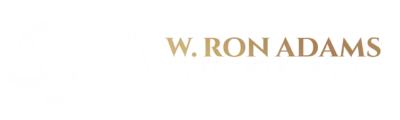 w ron adams law logo